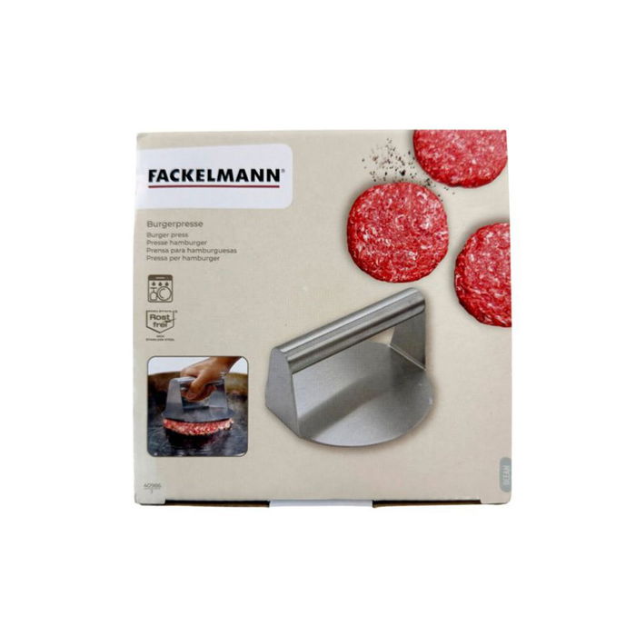 Fackelmann Profesional Prensador Smash Burger Acero Inoxidable 14 x 14,5 x 7,5 cm Fackelmann Profesional Prensador Smash Burger Acero Inoxidable 14 x 14,5 x 7,5 cm