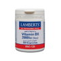LAMBERTS Vitamina D3 2000 UI 120 cápsulas