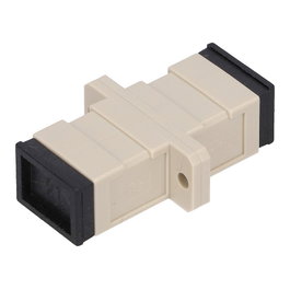 Extralink Adaptador SC/UPC Multimode Simplex Gris para Redes de Fibra Óptica