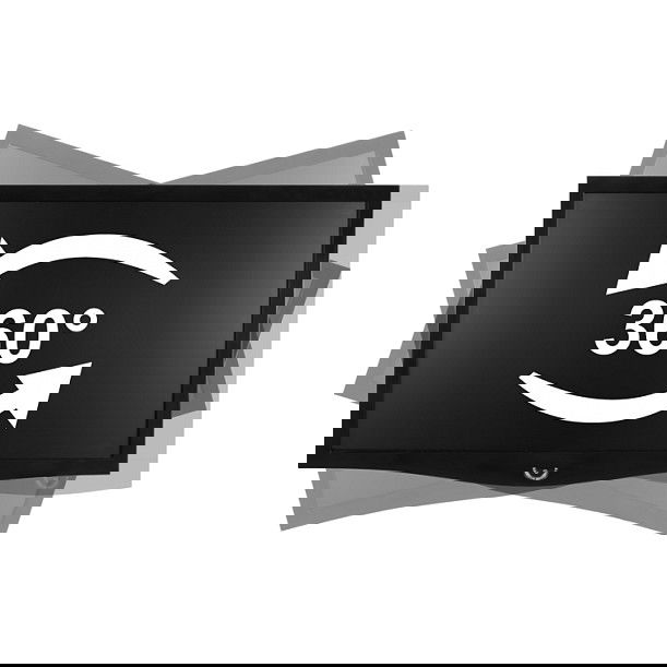 ARCTIC W1A Soporte de Pared para Monitor hasta 43" (109cm), Carga Máxima 20kg, Negro