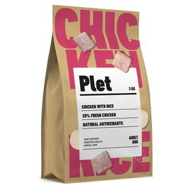 Plet Alimento Perro Pollo Arroz 3kg
