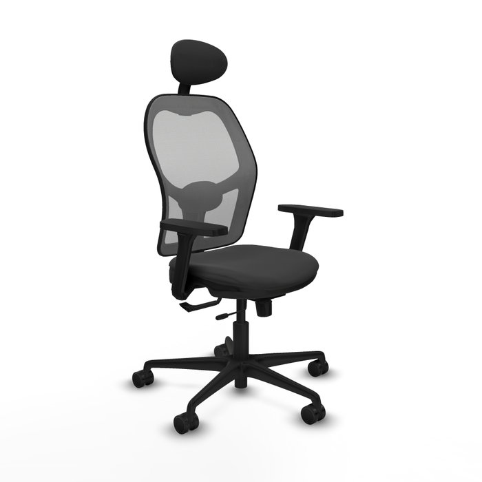 PIQUERAS Y CRESPO Silla de oficina Jorquera con mecanismo Sincro/Traslack Gris PIQUERAS Y CRESPO Silla de oficina Jorquera con mecanismo Sincro/Traslack Gris