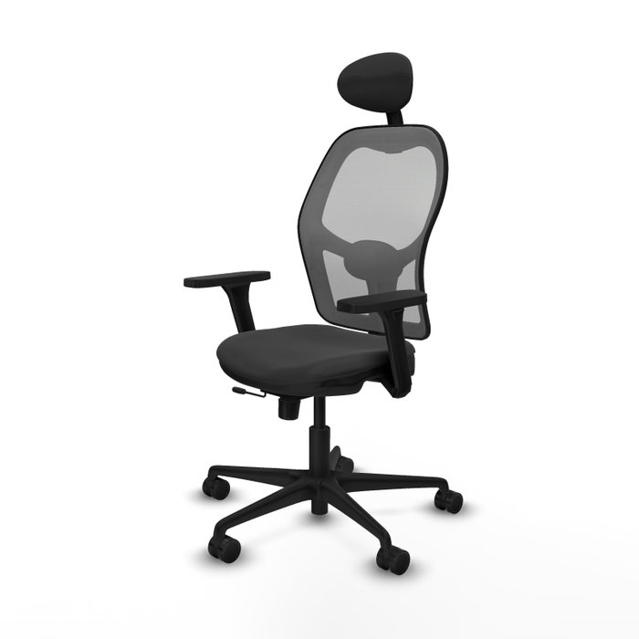 PIQUERAS Y CRESPO Silla de oficina Jorquera con mecanismo Sincro/Traslack Gris PIQUERAS Y CRESPO Silla de oficina Jorquera con mecanismo Sincro/Traslack Gris