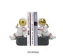 DKD Home Decor Set de 2 Sujetalibros de Resina Astronauta