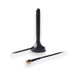 Teltonika Antena Magnética Bluetooth 2.5 dBi RP-SMA Macho para RUTX11, RUTX12, RUTX10, 2.4-2.5 GHz, Cable 1.5 m Negro (PR1KRT25)