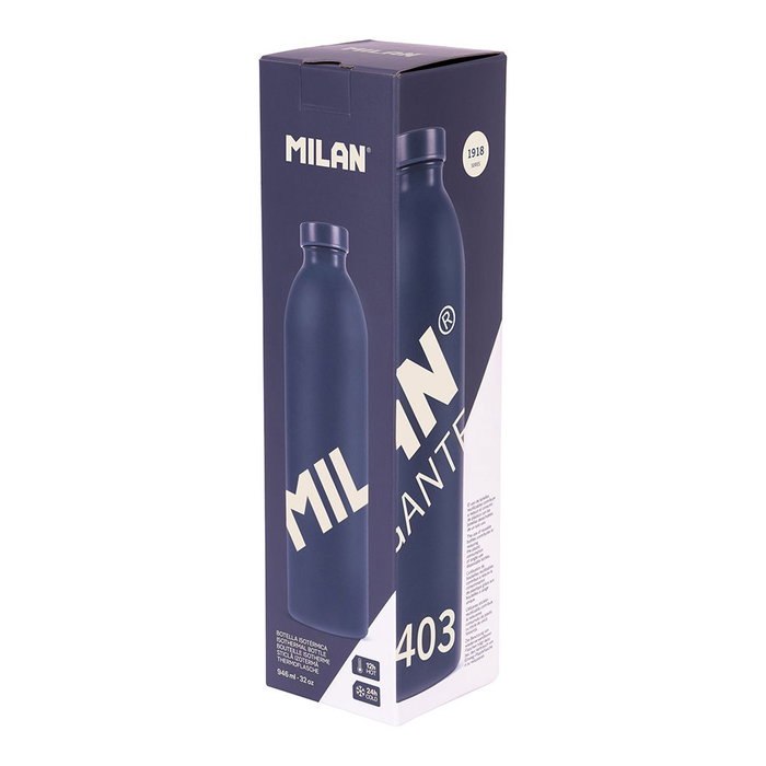 Milan Botella Isotérmica Gigante 403 Since 1918 0,946L Azul Marino Milan Botella Isotérmica Gigante 403 Since 1918 0,946L Azul Marino