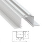 Perfil de aluminio SUBLI 2,02M