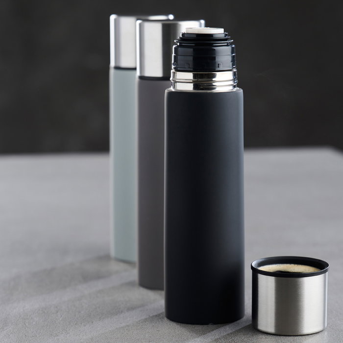 Day Termo de Acero Inoxidable 500 Ml Tácto Soft Touch Mantiene Frío 12h Caliente 6h Day Termo de Acero Inoxidable 500 Ml Tácto Soft Touch Mantiene Frío 12h Caliente 6h