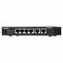 QNAP QSW-2104-2T-R2 Switch de Escritorio Negro con 2 puertos 10GbE y 4 puertos 2.5GbE