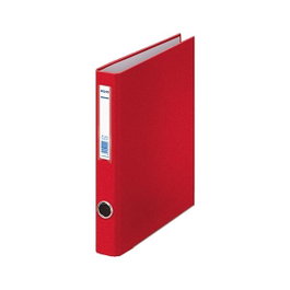Dohe Carpeta de 4 anillas mixtas 25mm tamaño folio rojo