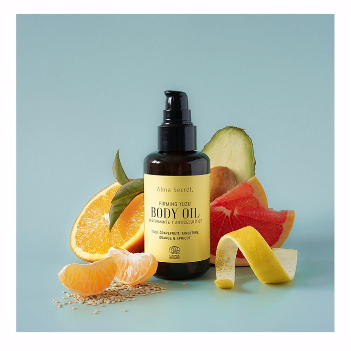 Alma Secret FIRMING YUZU BODY OIL Reafirmante y Anticelulítico Corporal, Aceite de Tratamiento para Piel 100 ml