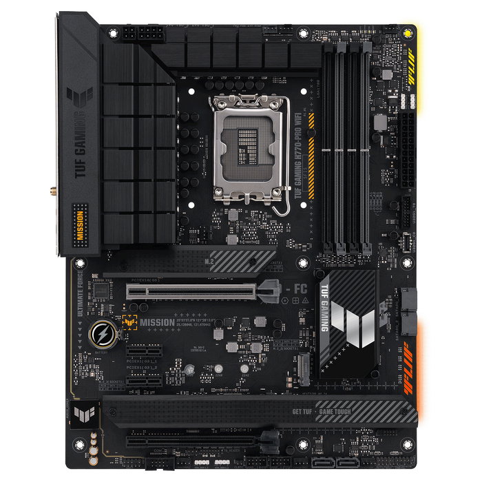 ASUS TUF GAMING H770-PRO WiFi Placa Base Socket LGA 1700 DDR5 ATX con WiFi y Ethernet 2.5 Gigabit