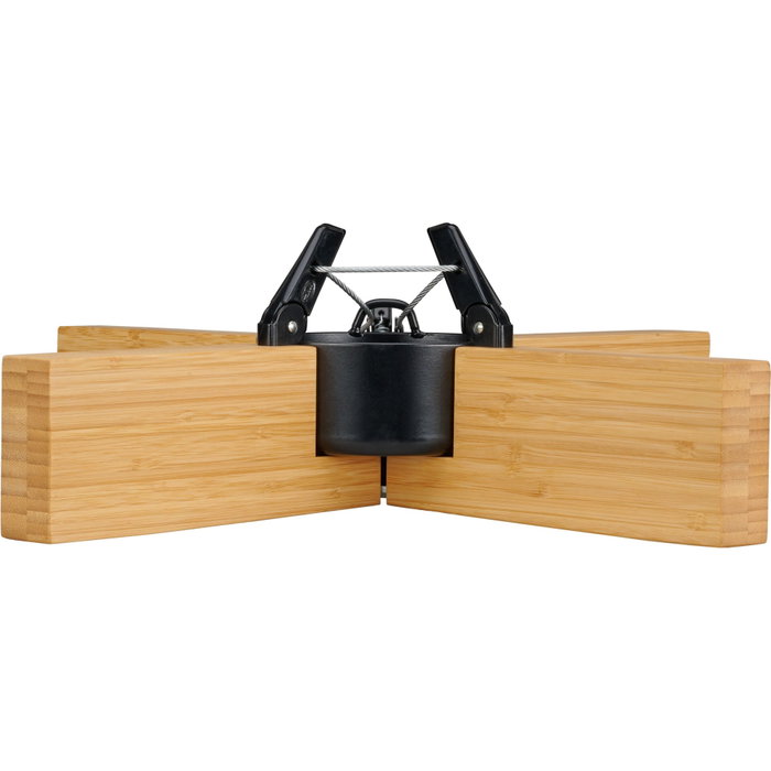 Krinner Kopenhagen Bamboo Soporte para Árbol de Navidad 2,5 m/12 cm