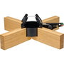 Krinner Kopenhagen Bamboo Soporte para Árbol de Navidad 2,5 m/12 cm