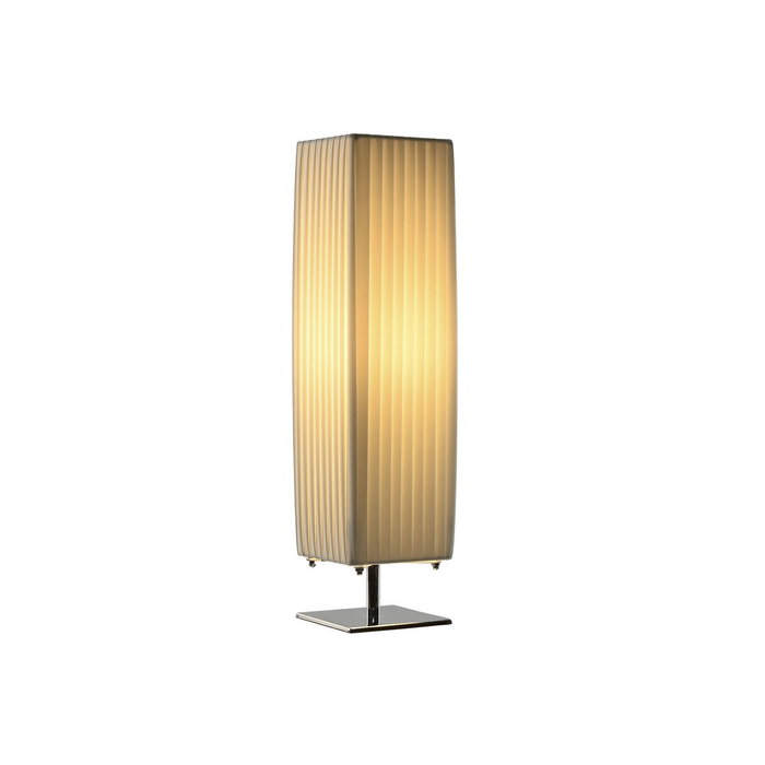 DKD Home Decor Lámpara Sobremesa Blanco 14 x 57 x 14 cm