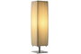 DKD Home Decor Lámpara de Sobremesa de Hierro Blanca con Pantalla Plisada