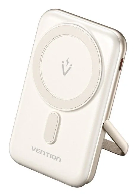 Vention - Batería externa magnética e inalámbrica de 10000 mAh, carga rápida 20W por USB-C y 15W wireless