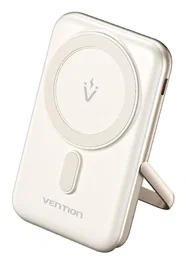 Vention Powerbank Inalámbrico Magnético 10000 mAh Blanco FHNW0
