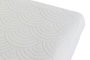 DKD Home Decor Colcha Blanca de Poliéster con Arcos Bordados para Cama de 180 cm