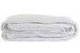 DKD Home Decor Colcha Blanca de Poliéster con Arcos Bordados para Cama de 180 cm