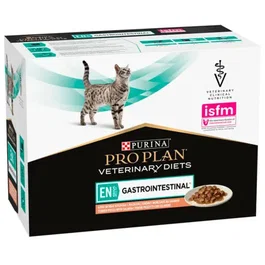 Purina Pro Plan Diet Gato Gastrointestinal Salmón 10x85gr