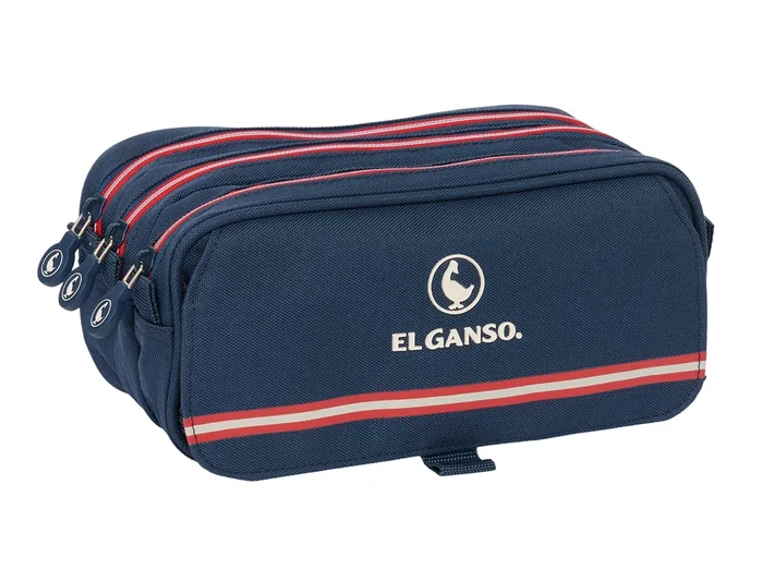 Safta Portatodo Triple Big El Ganso Classic Azul 1,72L Safta Portatodo Triple Big El Ganso Classic Azul 1,72L