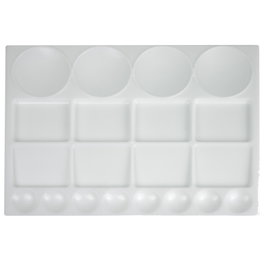 Talens Paleta Plástica Rectangular 25,5x33,5 cm