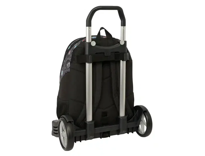 Safta 665 Mochila con Carro Evolution Minecraft Grafitti, Dimensiones 440x320x160 mm