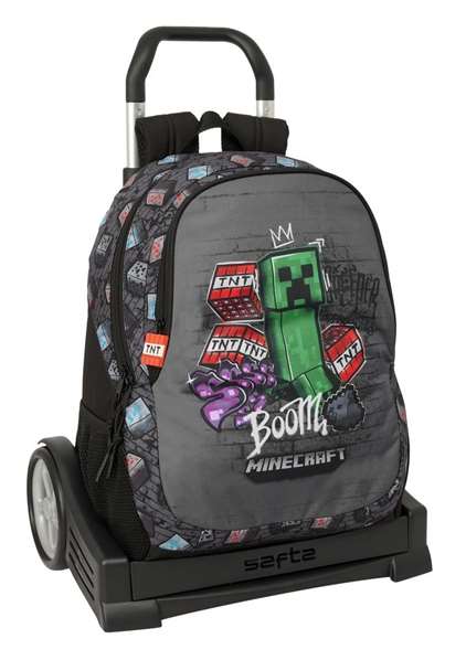 Safta Mochila Evolution con Carro Mod. 665 32x44x16cm Safta Mochila Evolution con Carro Mod. 665 32x44x16cm