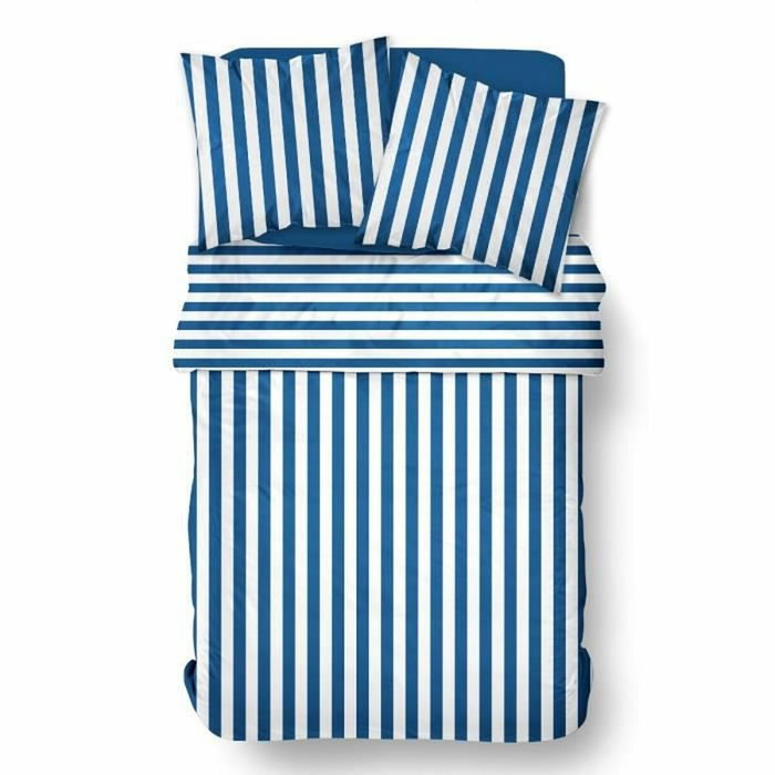 Today Set de cama Summer Stripes 240x220 cm Algodón impreso apresurado