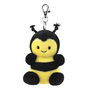 Palm Pals Llavero Peluche Abeja Suave - Muñeco de Colección para Mochila o Llaveros, 10 cm