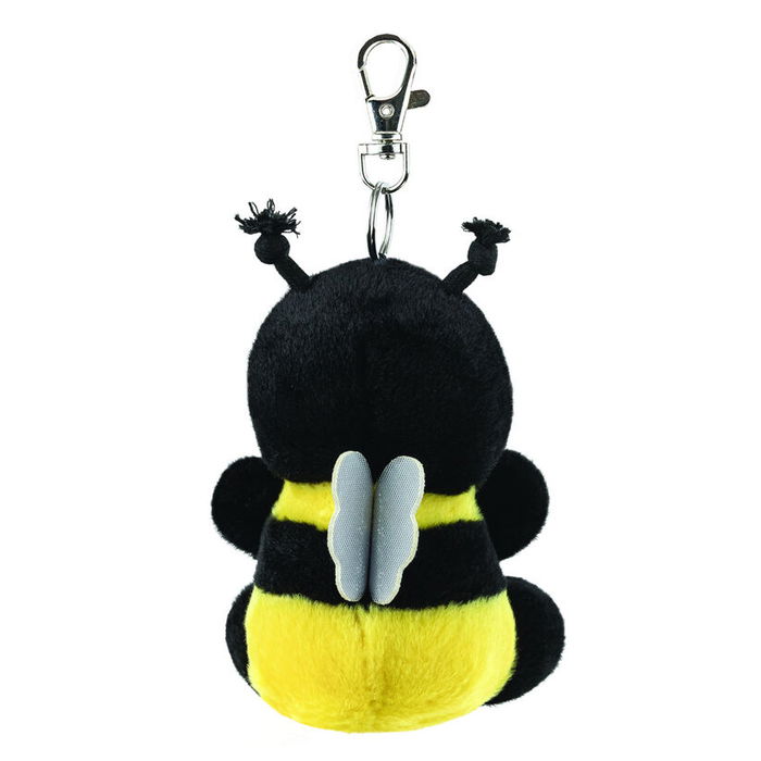 Palm Pals Llavero Peluche Abeja Suave - Muñeco de Colección para Mochila o Llaveros, 10 cm