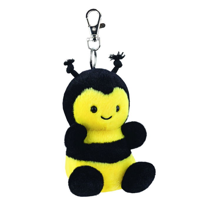 Palm Pals Llavero Peluche Abeja Suave - Muñeco de Colección para Mochila o Llaveros, 10 cm