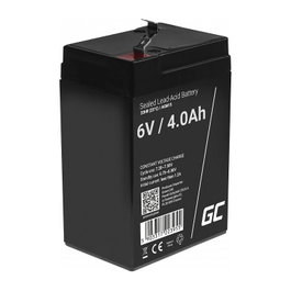 Green Cell AGM15 Batería Sealed Lead Acid 6V 4Ah Negro