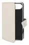 Celly Funda Cartera para iPhone 17 Air 6.5" (16.5 cm) - Imitación Piel, Color Arena, con Soporte y Bolsillos para Tarjetas