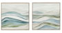DKD Home Decor Cuadro Lienzo Abstracto Pack de 2