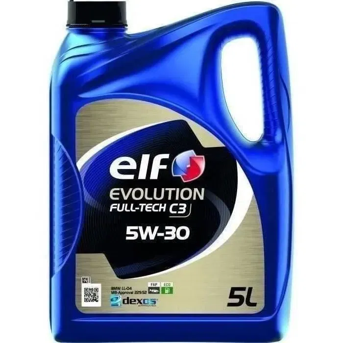 Elf Aceite Motor Evolution Fulltech C3 5W30 - 5 Litros Elf Aceite Motor Evolution Fulltech C3 5W30 - 5 Litros