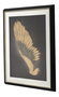 DKD Home Decor Cuadro de Alas Enmarcado Negro y Dorado