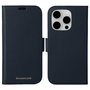 dbramante1928 New York Funda Folio de Cuero Azul para Apple iPhone 15 Pro Max