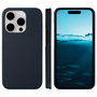 dbramante1928 New York Funda Folio de Cuero Azul para Apple iPhone 15 Pro Max