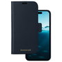 dbramante1928 New York Funda Folio de Cuero Azul para Apple iPhone 15 Pro Max