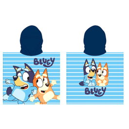 MOOSE Poncho toalla Bluey microfibra