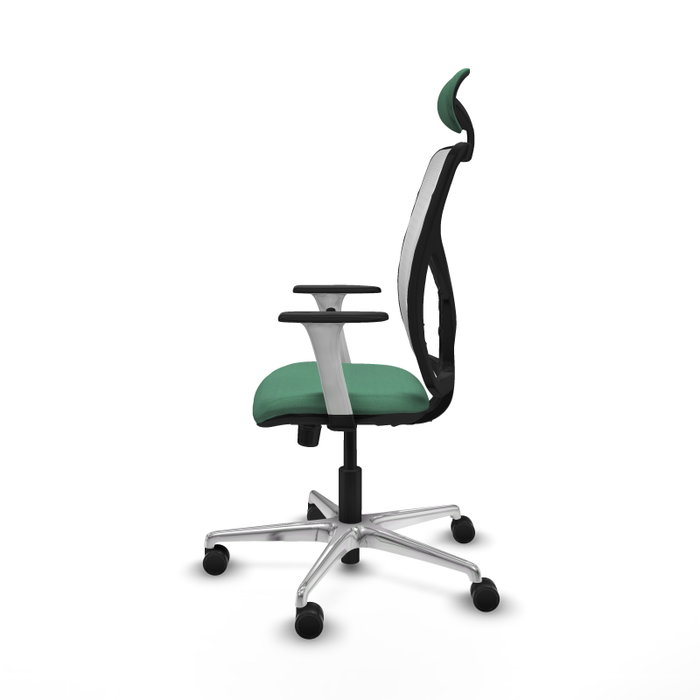 PIQUERAS Y CRESPO Silla de oficina Motilla con mecanismo Sincro Verde esmeralda PIQUERAS Y CRESPO Silla de oficina Motilla con mecanismo Sincro Verde esmeralda