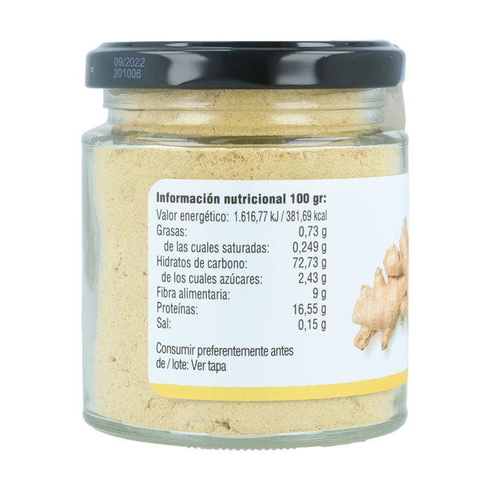 Vegetalia Jengibre Raíz en Polvo Bio 80g Vegetalia Jengibre Raíz en Polvo Bio 80g