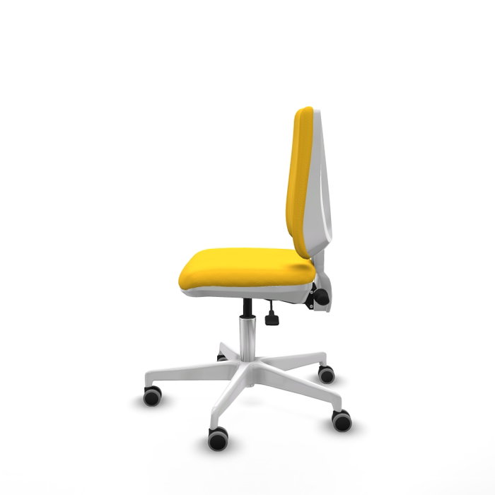 PIQUERAS Y CRESPO Silla de oficina Elche Amarillo con mecanismo Asincro PIQUERAS Y CRESPO Silla de oficina Elche Amarillo con mecanismo Asincro