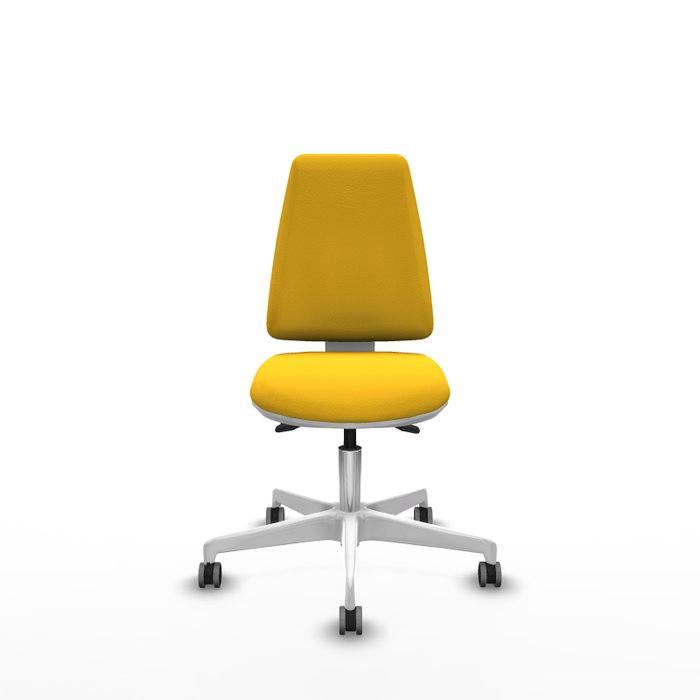 PIQUERAS Y CRESPO Silla de oficina Elche Amarillo con mecanismo Asincro PIQUERAS Y CRESPO Silla de oficina Elche Amarillo con mecanismo Asincro