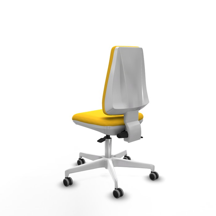 PIQUERAS Y CRESPO Silla de oficina Elche Amarillo con mecanismo Asincro PIQUERAS Y CRESPO Silla de oficina Elche Amarillo con mecanismo Asincro