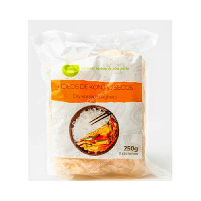 THE KONJAC SHOP Espaguetis Secos de Konjac 250g THE KONJAC SHOP Espaguetis Secos de Konjac 250g