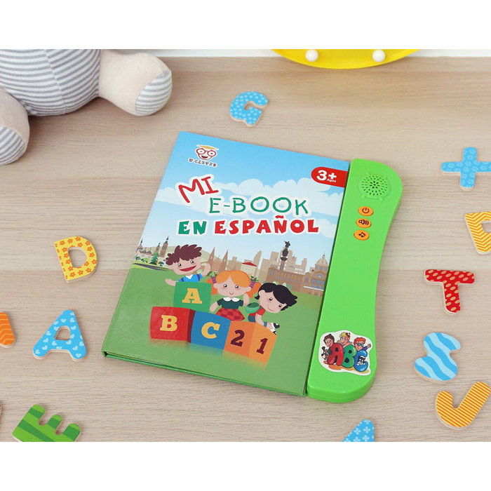 Mi Primer Libro Interactivo - Libro Electrónico Táctil en Español para Niños +3 Años