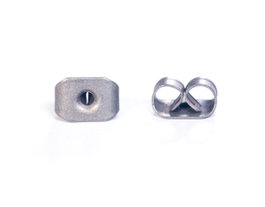 Innspiro Cierre de presión metálico pequeño plateado envejecido 3x4mm (10 unidades) inevitable